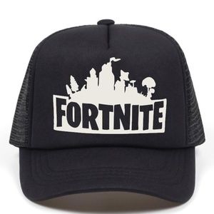 NWOT Black Fortnite adjustable hat